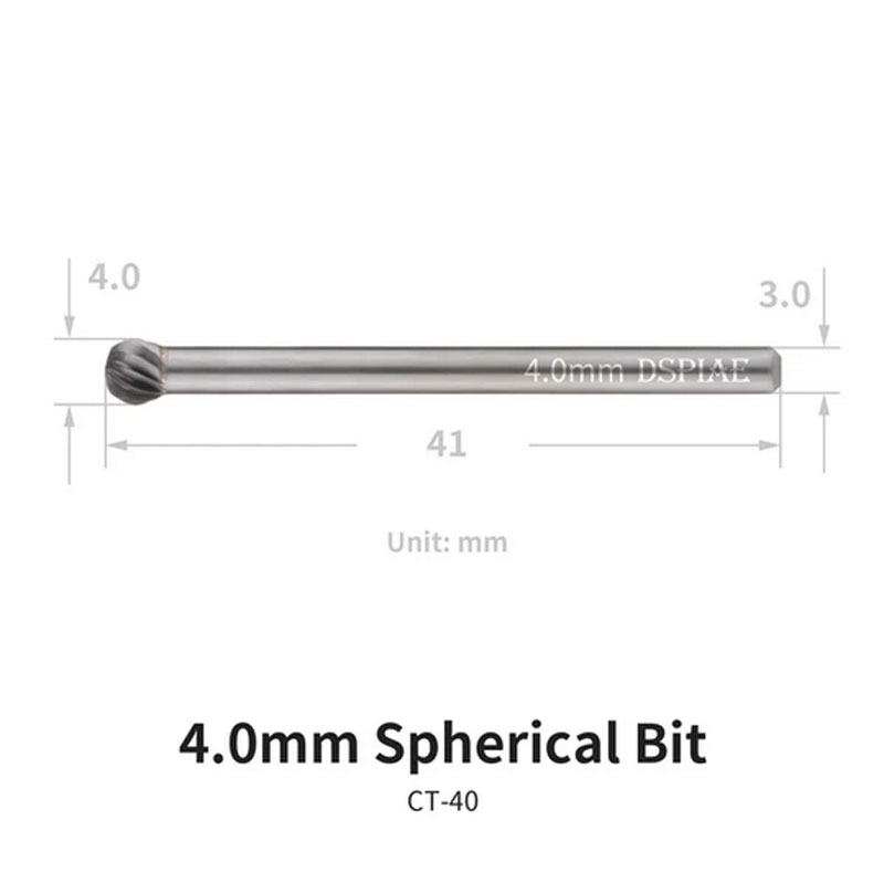 Dspiae 4mm Spherical Bur