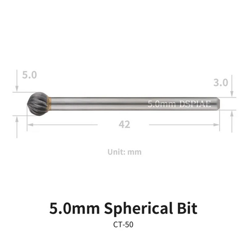 Dspiae 5mm Spherical Bur