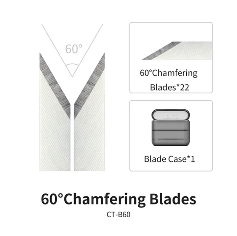 Dspiae 60 Degree Chamfering Blade
