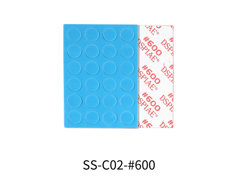 Dspiae Self Adhesive Sponge Sanding Disc 10mm 600 Grit