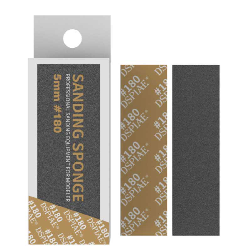 Dspiae 5mm #180 Sanding Sponge 5Pcs