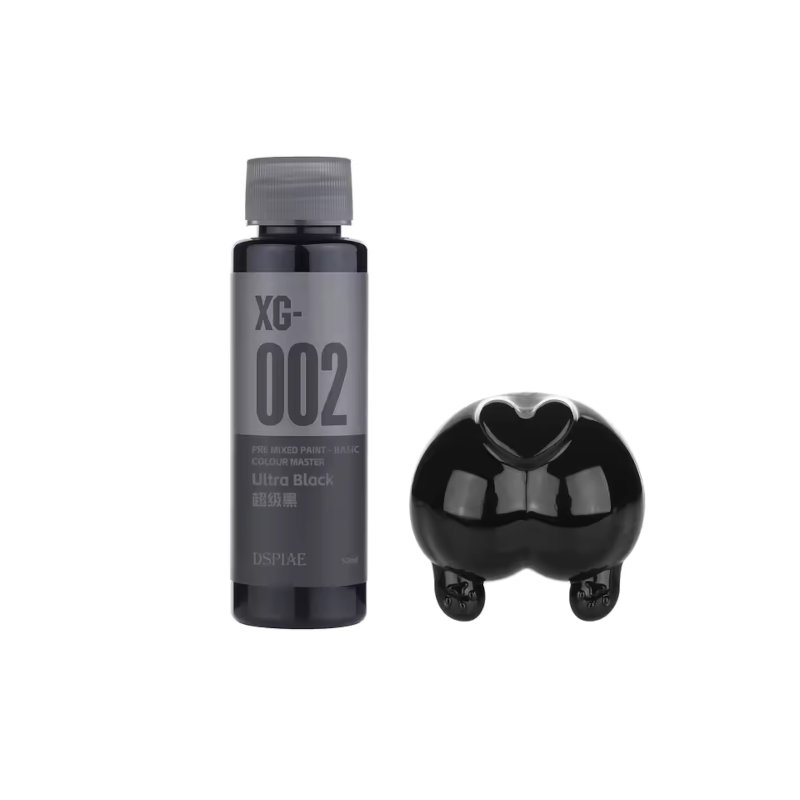 Dspiae Water Based Pre-Mixed Paint - Ultra Black
