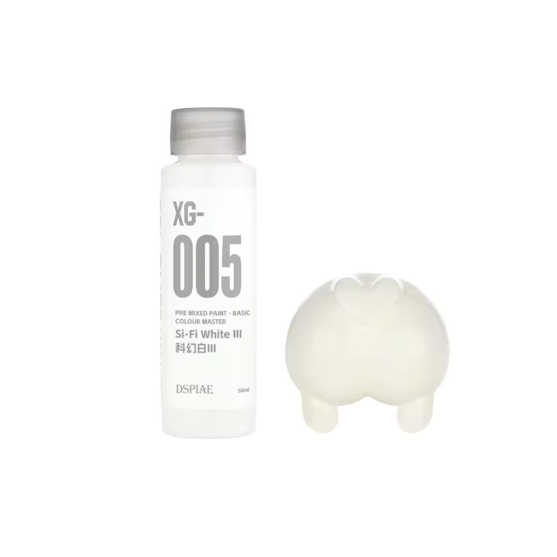 Dspiae Water Based Pre-Mixed Paint - Si-Fi White III