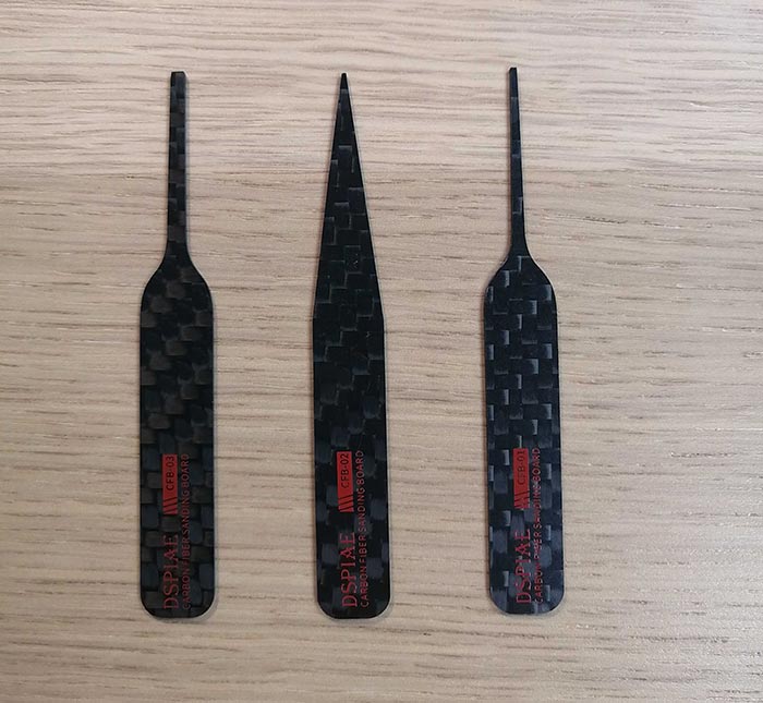 Dspiae Irregular Carbon Fiber Sanding Stick Set 1