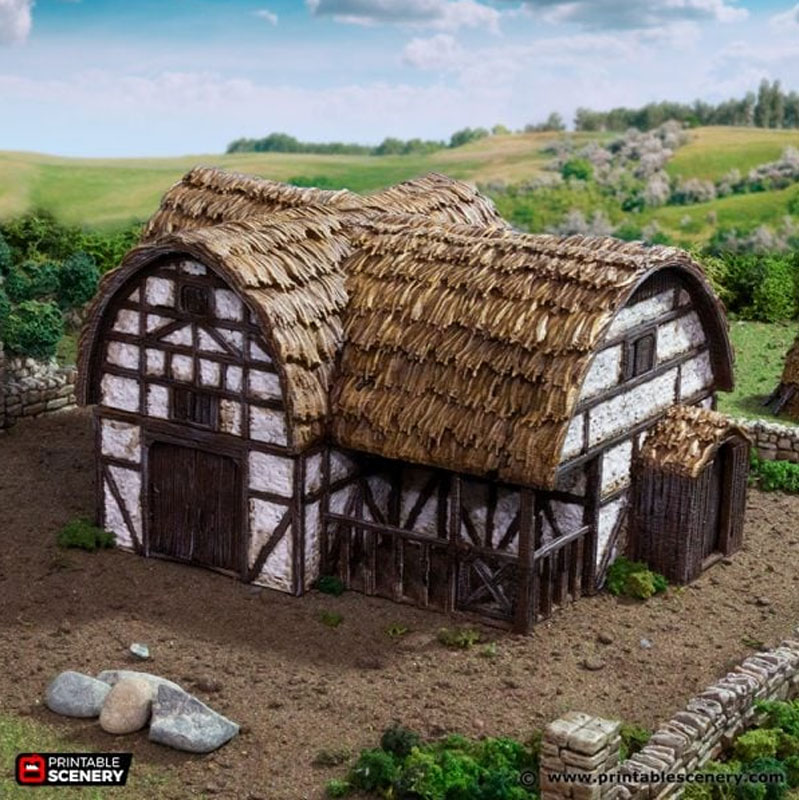 Country Stables - King and Country - Printable Scenery