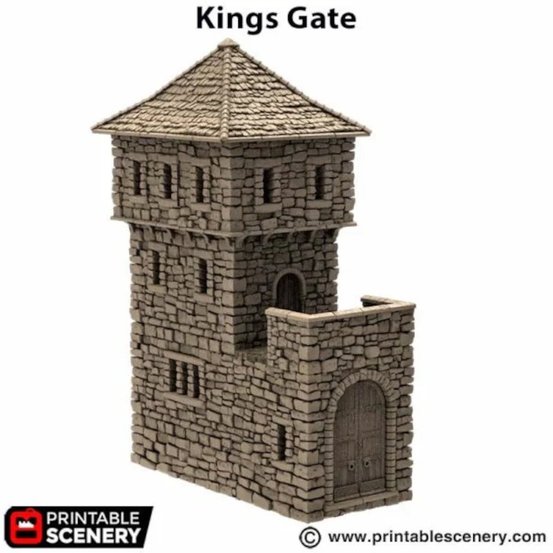 Kings Gate - King and Country - Printable Scenery
