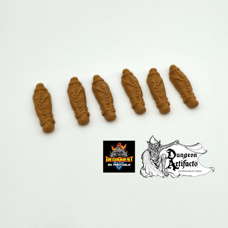 Mellified Mummies - Decoquest Workshop - 3dPrintTerrain