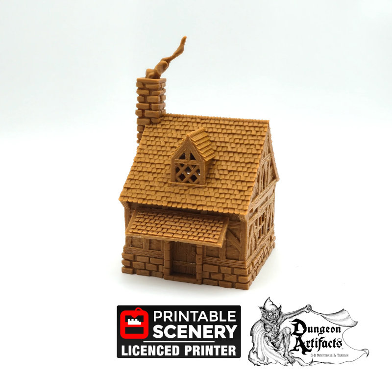 Bellas Cottage - Kingdoms of Throne and Ash - Printable Scenery