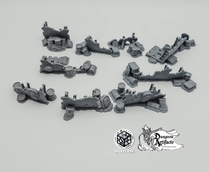 Drowned Front Barricades - Diceverse