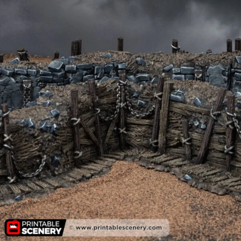 Trench Forts - Darkness & Desolation - Trench Tombs