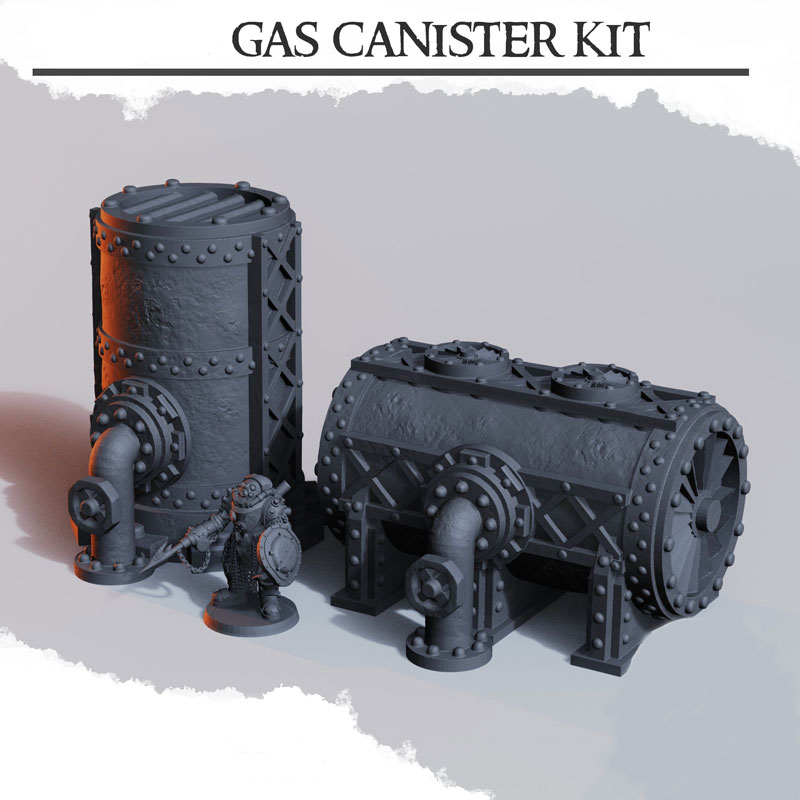 Gas Containers - Diceverse