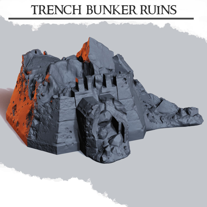 Trench Bunker Ruins - Diceverse