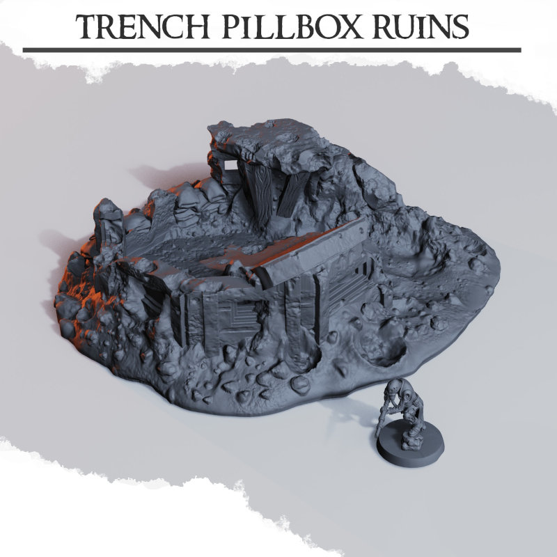 Ruined Trench Pillbox - Diceverse