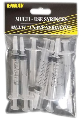 2ml Multi-Use Straight Tip Syringes