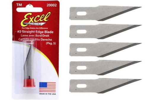 #2 Straight Edge Razor Blades (5)