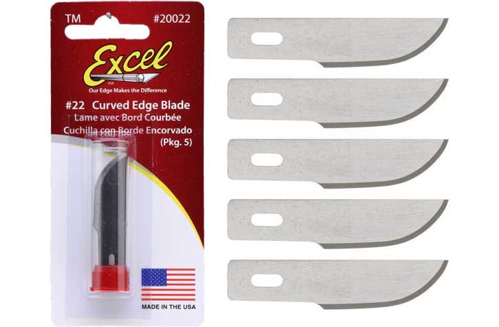 #22 Curved Edge Blades (5)