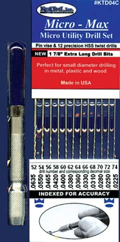 Micro-Max: Micro Utility Drill Set