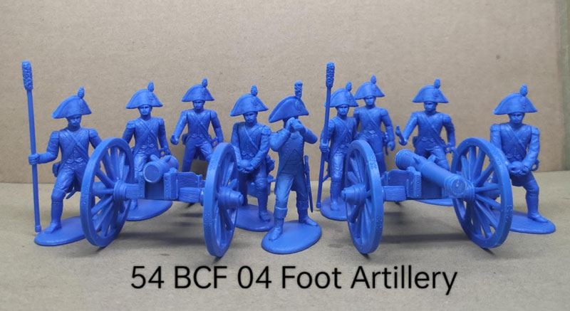 Foot Artillery in Bicorne (1805)