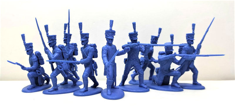 Line Grenadiers in Shako, Peninsular War French (1808-1814)