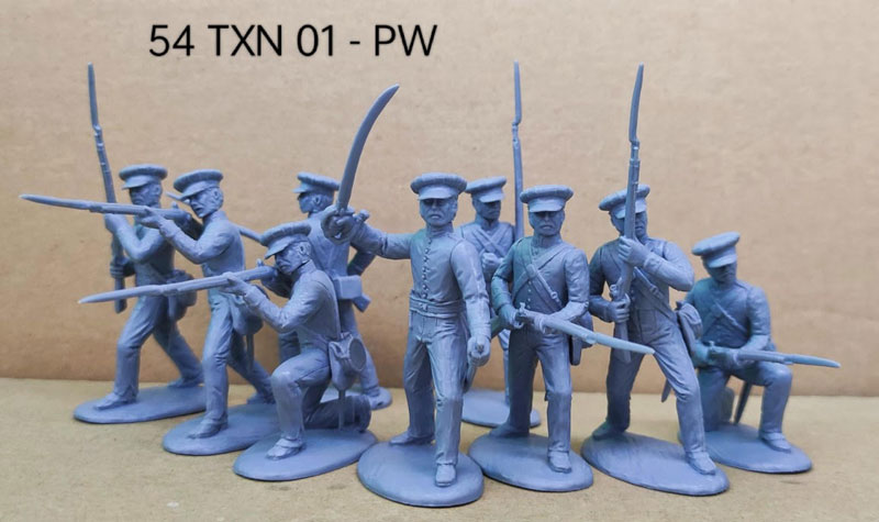 Texian Infantry (Pinwheel Cap)