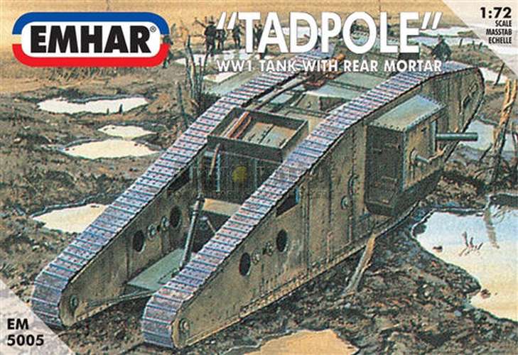 WWI British Tadpole Mk IV Tank