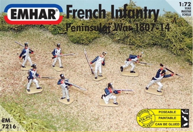 Napoleonic Peninsular War 1807-14 French Infantry