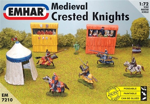 Medieval Crested Knights