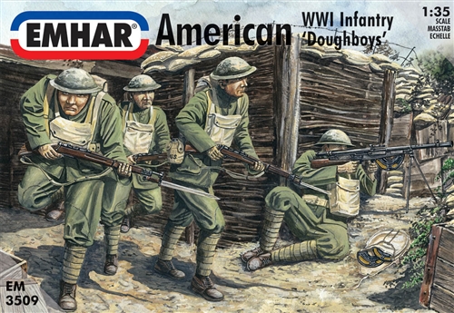 WWI American Infantry Doughboys