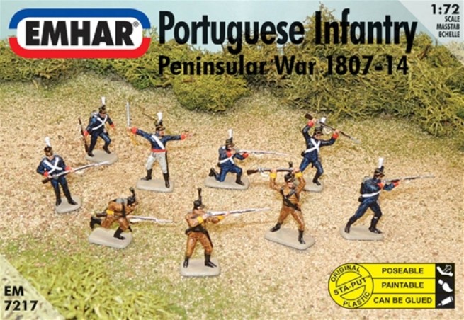 Napoleonic Peninsular War Portuguese Infantry 1807-14