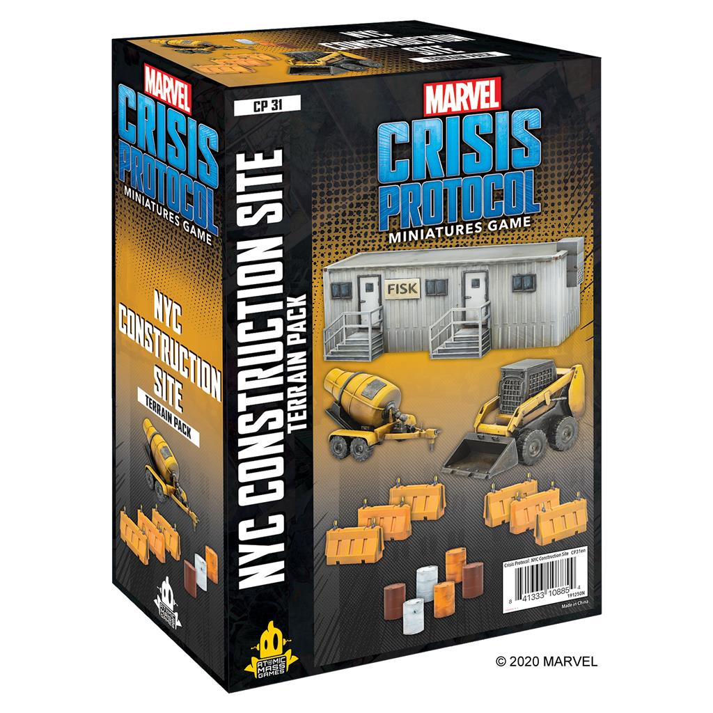 Marvel: Crisis Protocol - NYC Construction Site Terrain Expansion