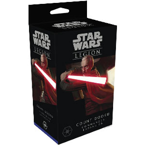 Star Wars: Legion - Count Dooku Commander Expansion - ONLY 1 AVAILABLE AT THIS PRICE