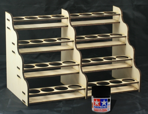 Bottle Rack Tamiya 41mm Bottles- Holds 16