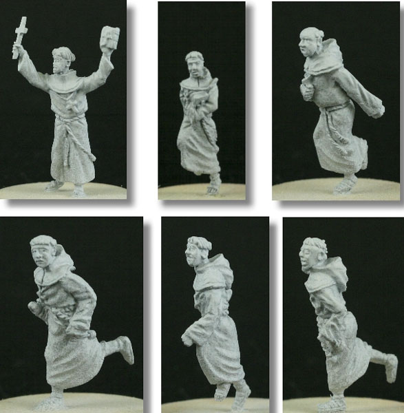 Fleeing Monks