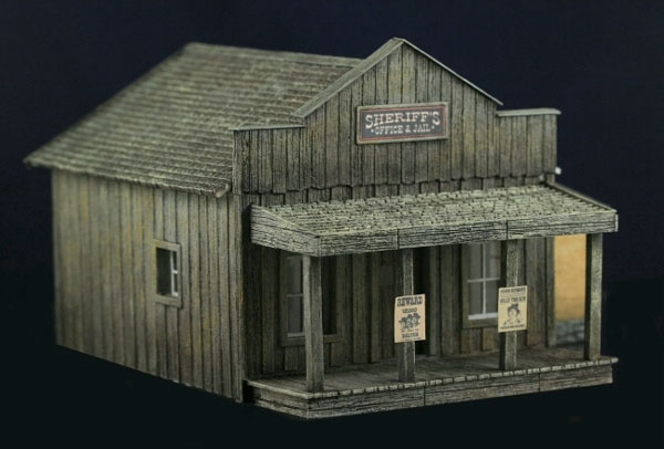 Old West/19th Century Sheriffs Office - ONLY 1 AVAILABLE AT THIS PRICE