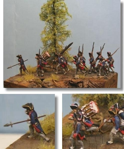 Prussians on The March 1756-1763 - Grenadiers
