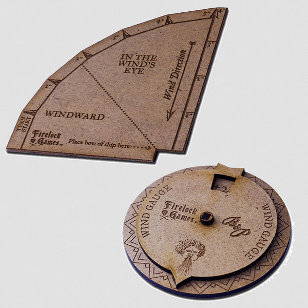 Blood and Plunder - Sea Template Set