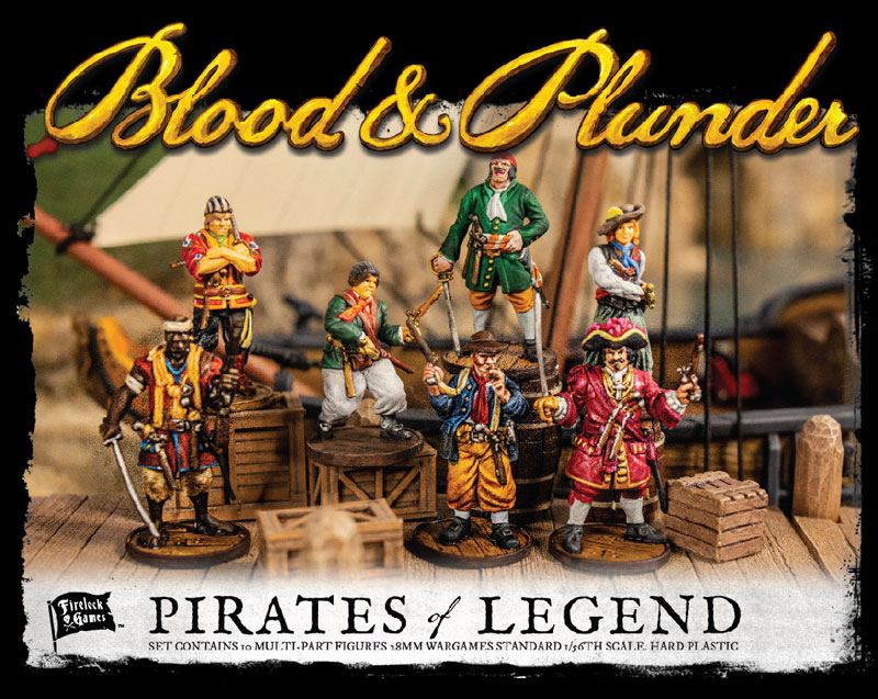 Blood and Plunder - Pirates of Legend Captains Box
