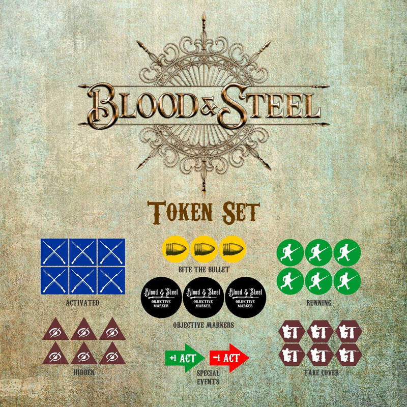 Blood and Steel Token Set