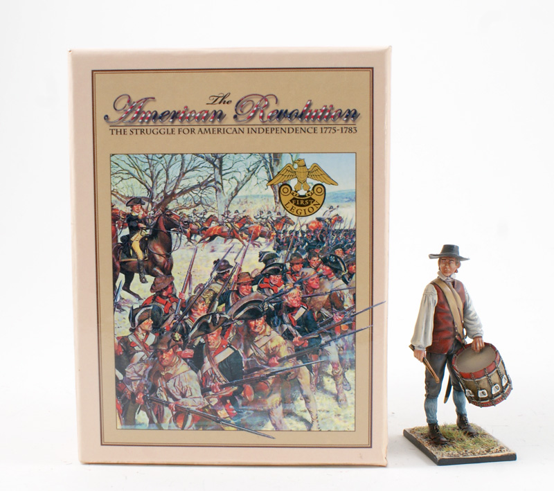 First Legion AWI Colonial Drummer 1 Available OOP