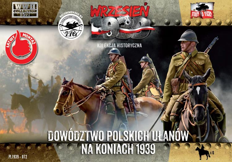 Polish Uhlans Command On Horseback