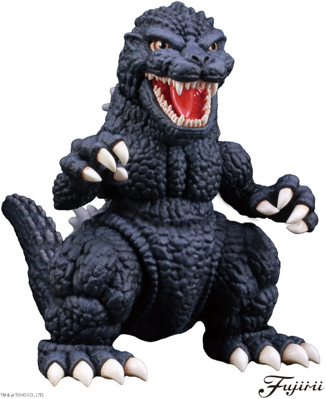 Fujimi Qstyle Chibimaru Godzilla (1989) 70th Anniversary Version
