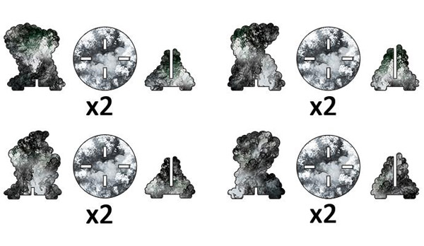 Smoke Bombardment Markers