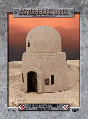 Battlefield in a Box - Galactic Warzones: Desert Tower