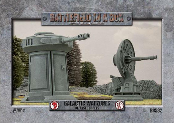 Battlefield in a Box - Galactic Warzones: Defense Turrets