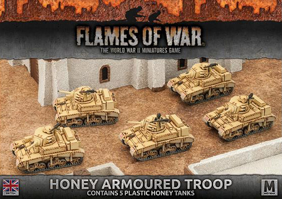 Honey Armoured Troop (x5) (Plastic)