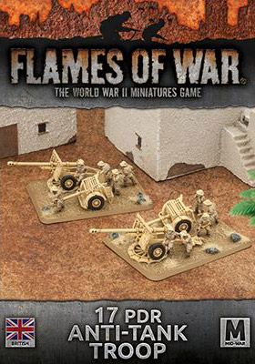 17pdr Anti-Tank Troop (x2) (Plastic)