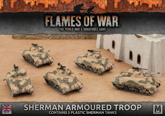 Sherman Armoured Troop