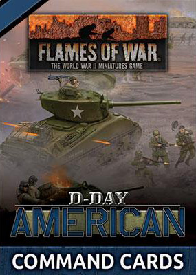 D-Day Americans Command Cards