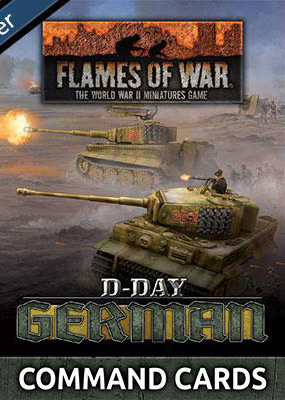 D-Day: German Command Cards