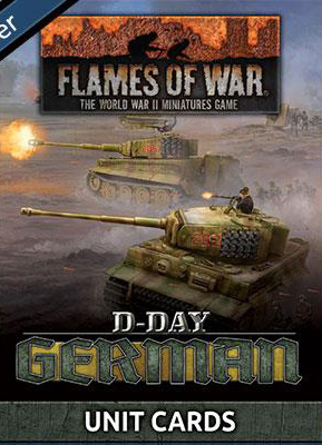 D-Day: Germans Unit Cards